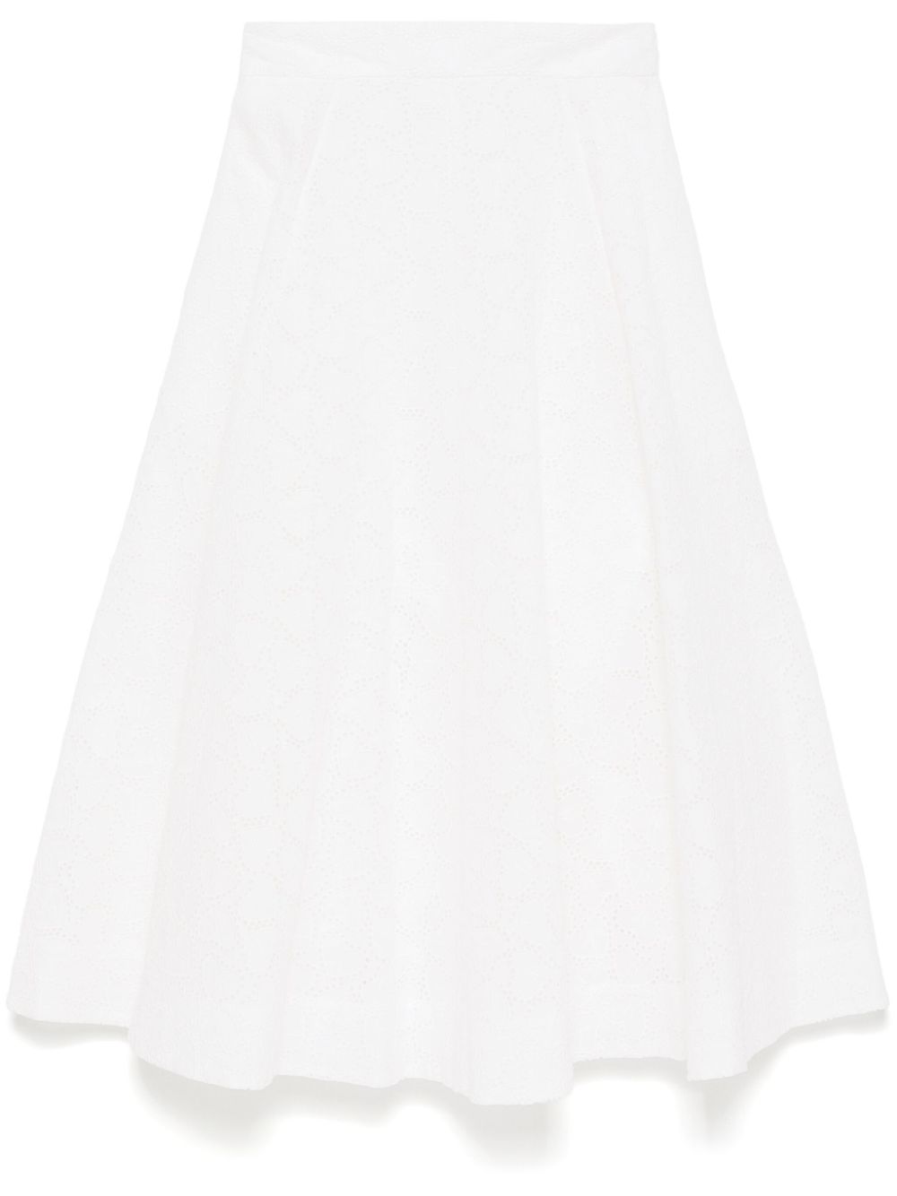 Zimmermann White Skirt