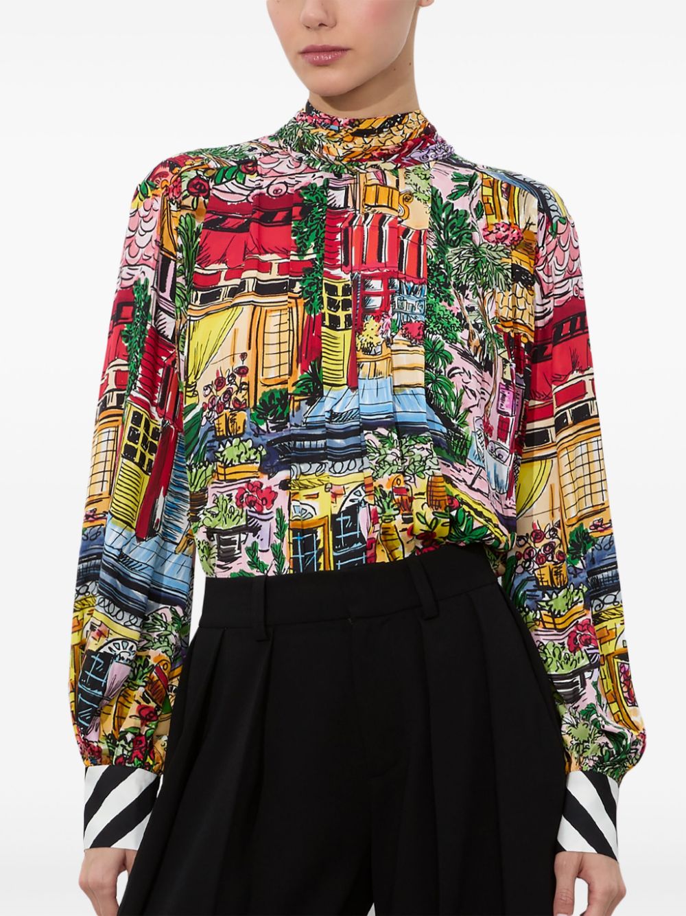 Alice + Olivia Multicolour Shirt