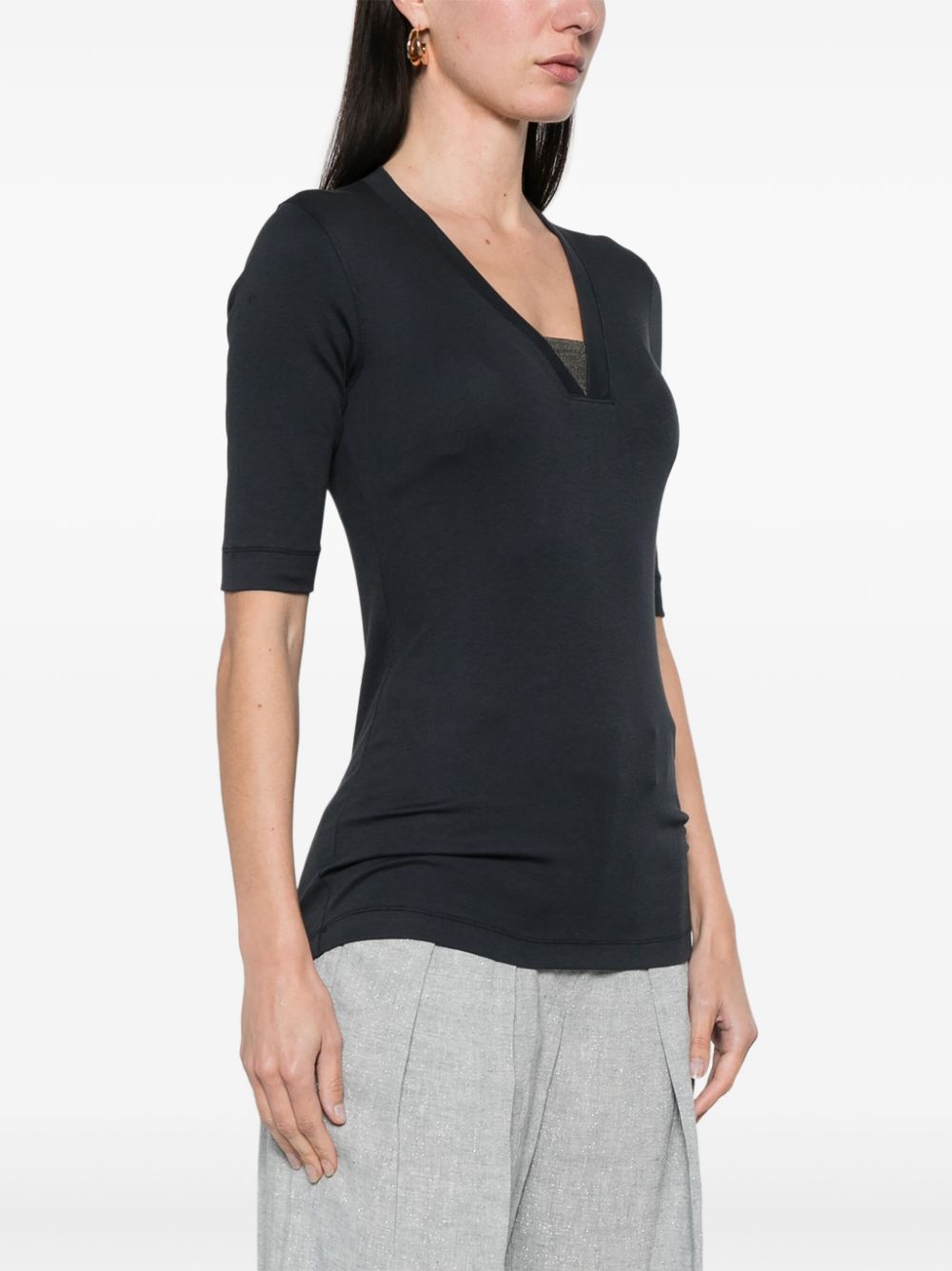 Brunello Cucinelli Blue Top