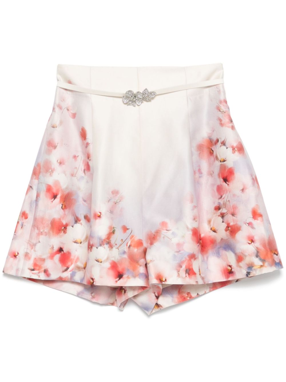 Zimmermann Red Shorts