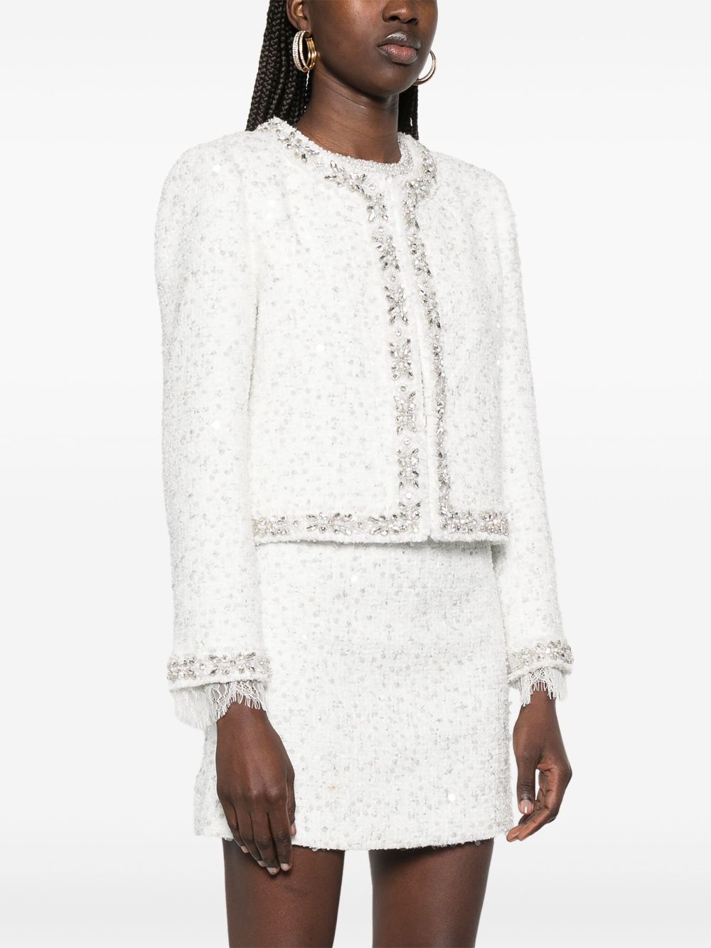 Alice + Olivia White Jackets