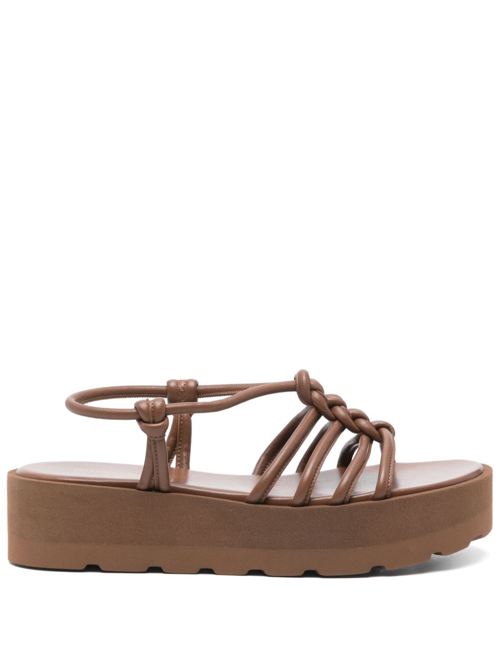 Gianvito Rossi Sandals Brown Leather