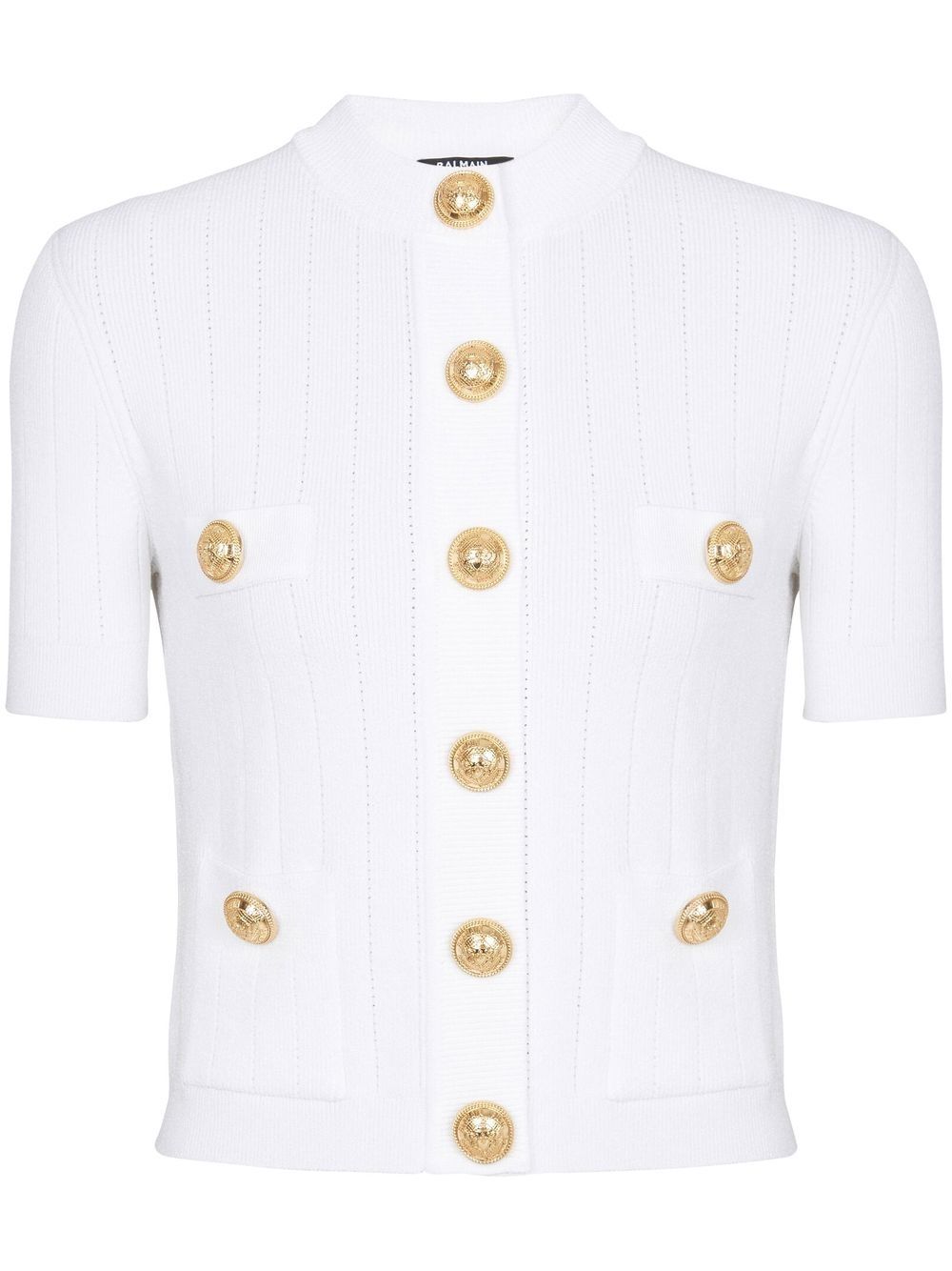 Balmain 4-Pocket Knitted Cardigan