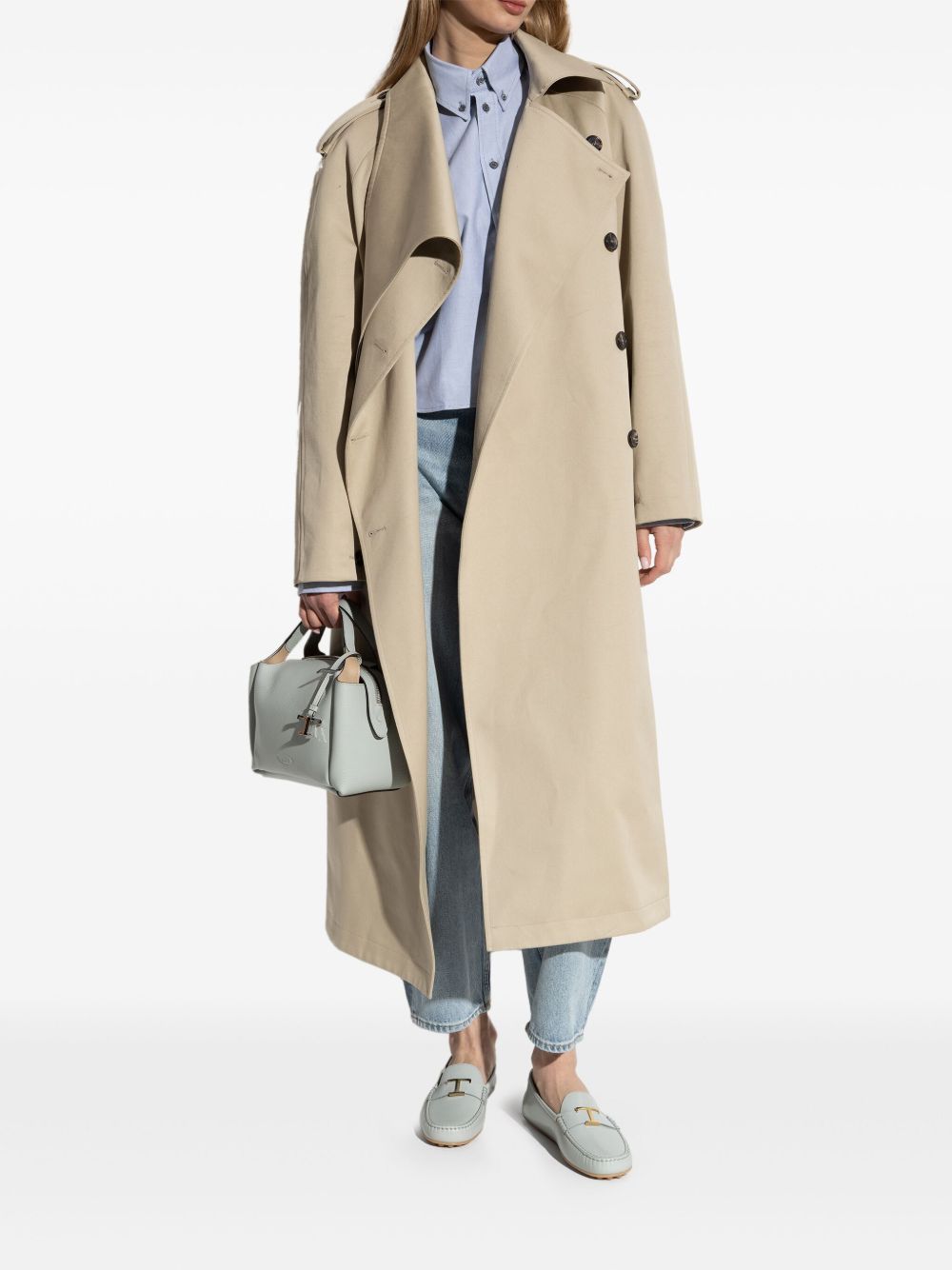Tods Flat Shoes Grey