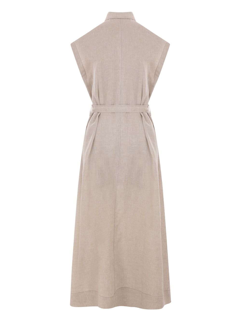 Brunello Cucinelli Long Linen Dress