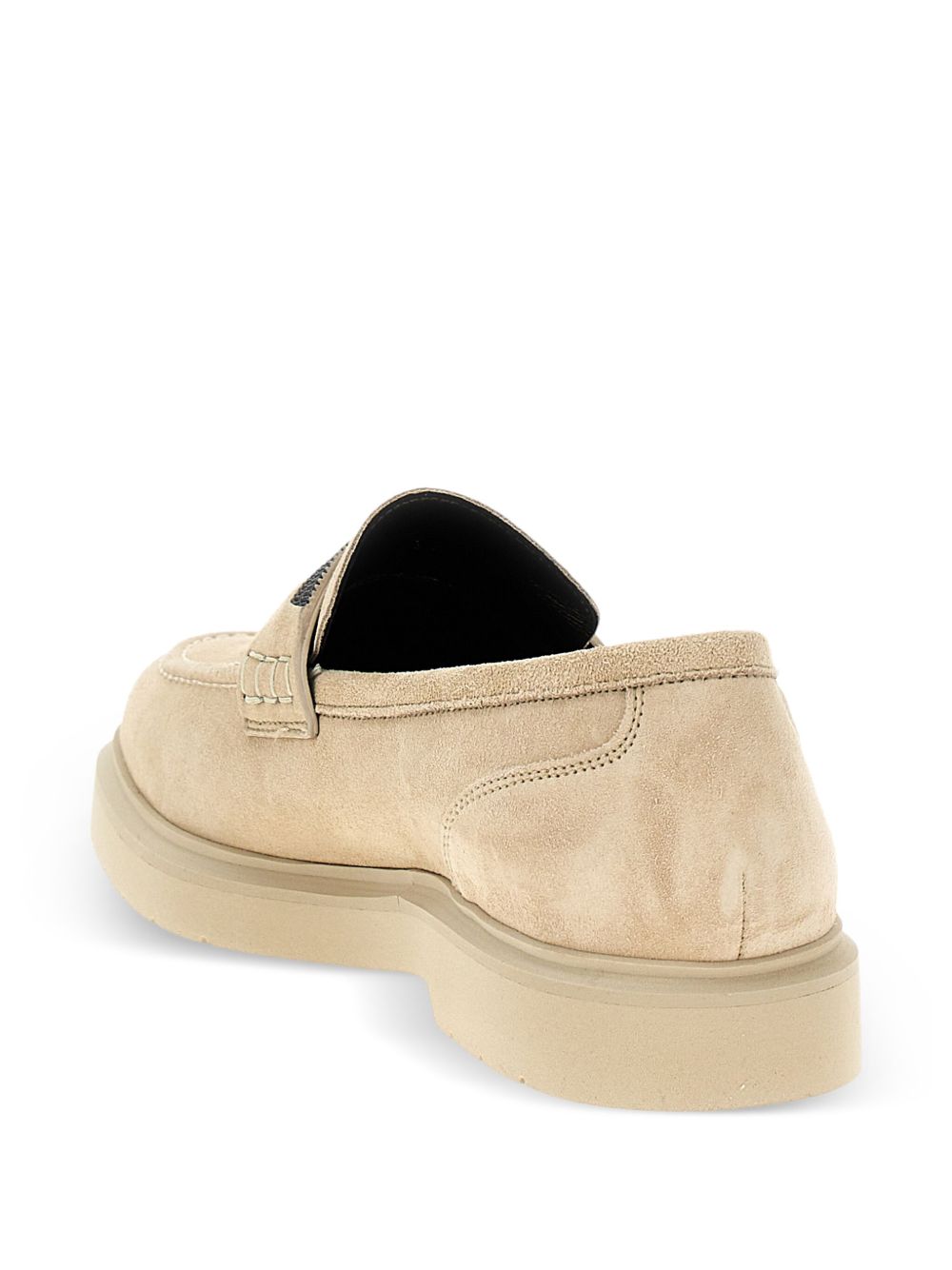 Brunello Cucinelli Flat Beige Shoes