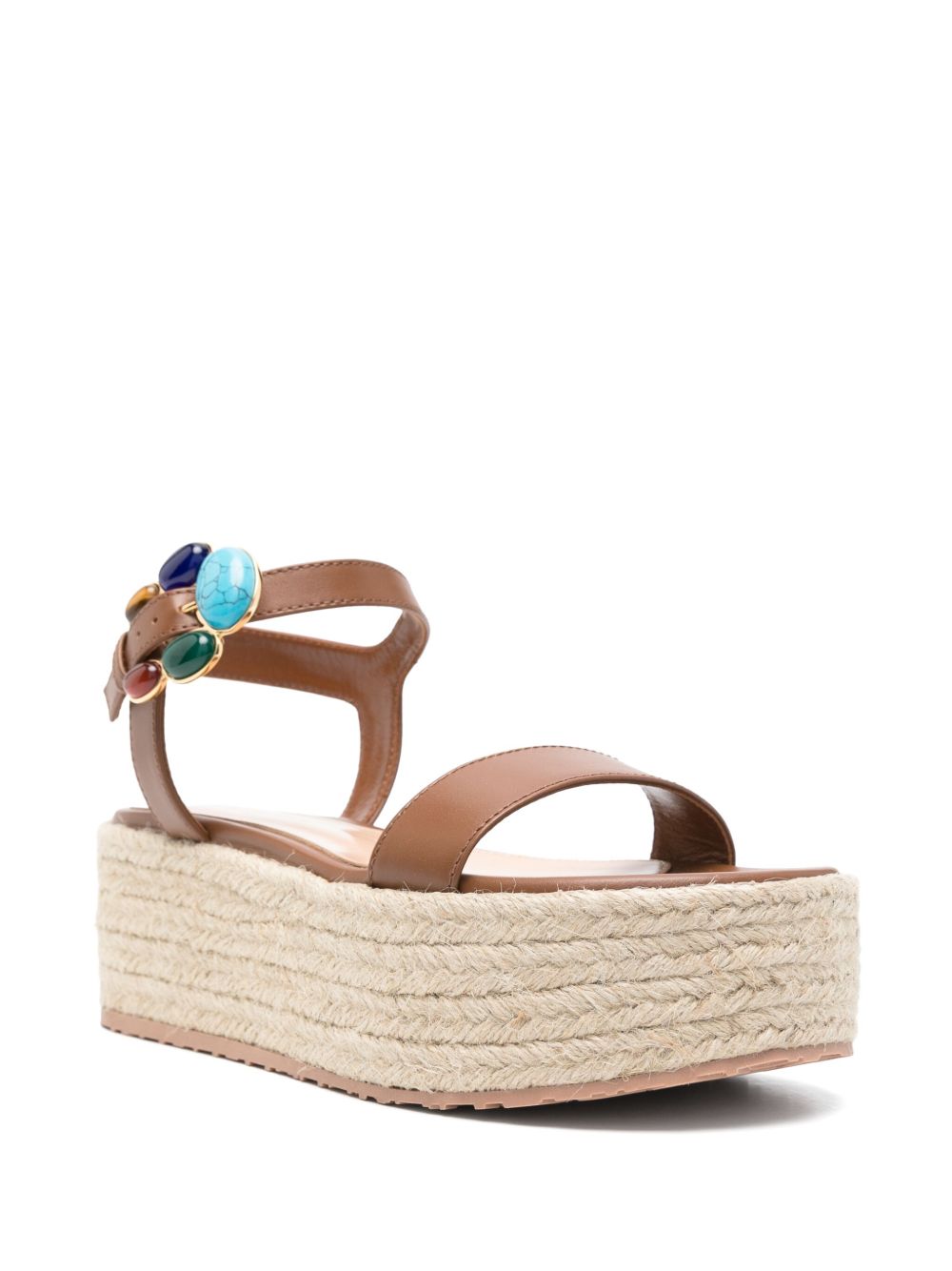 Gianvito Rossi Sandals Brown Leather