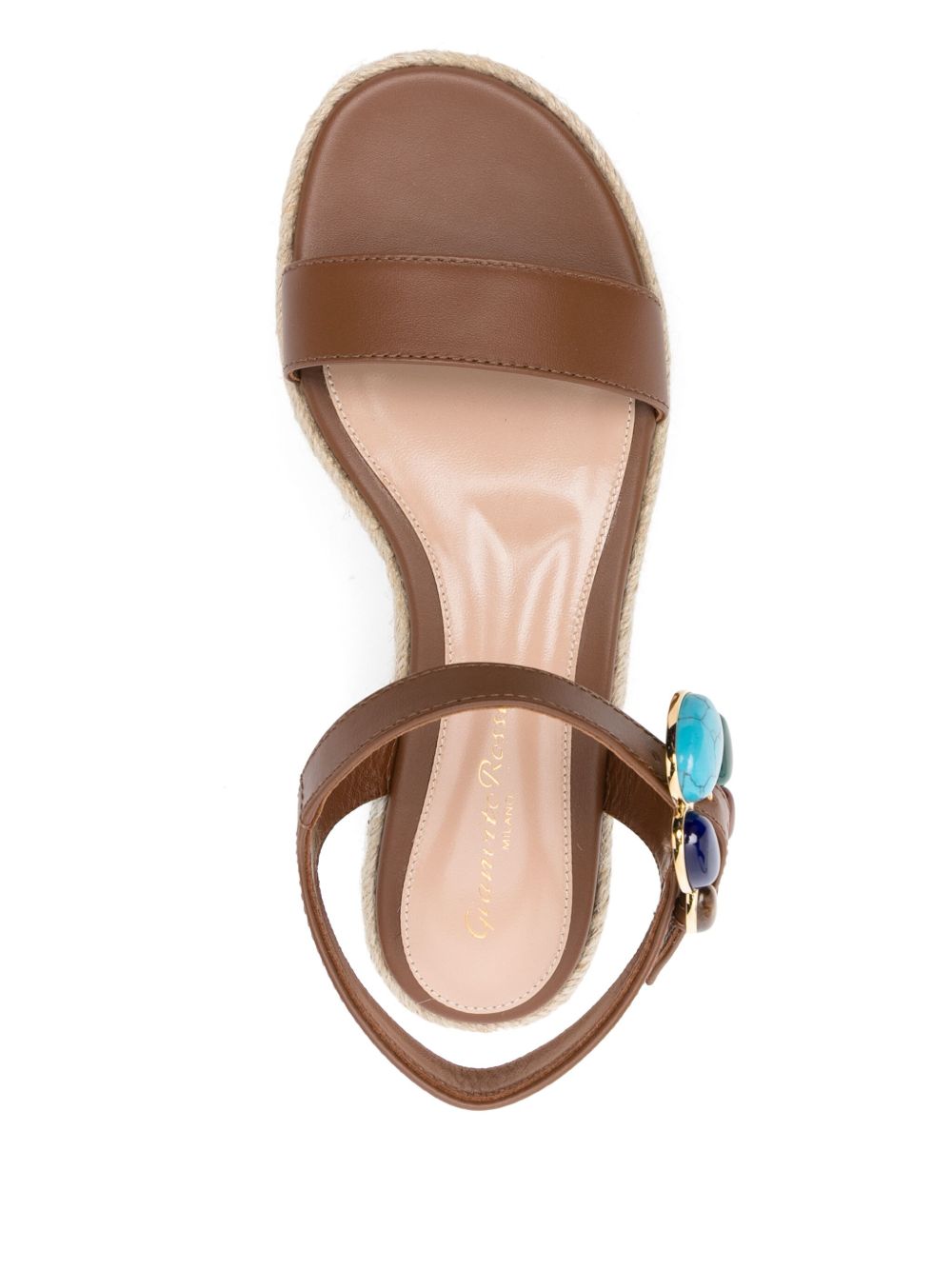 Gianvito Rossi Sandals Brown Leather