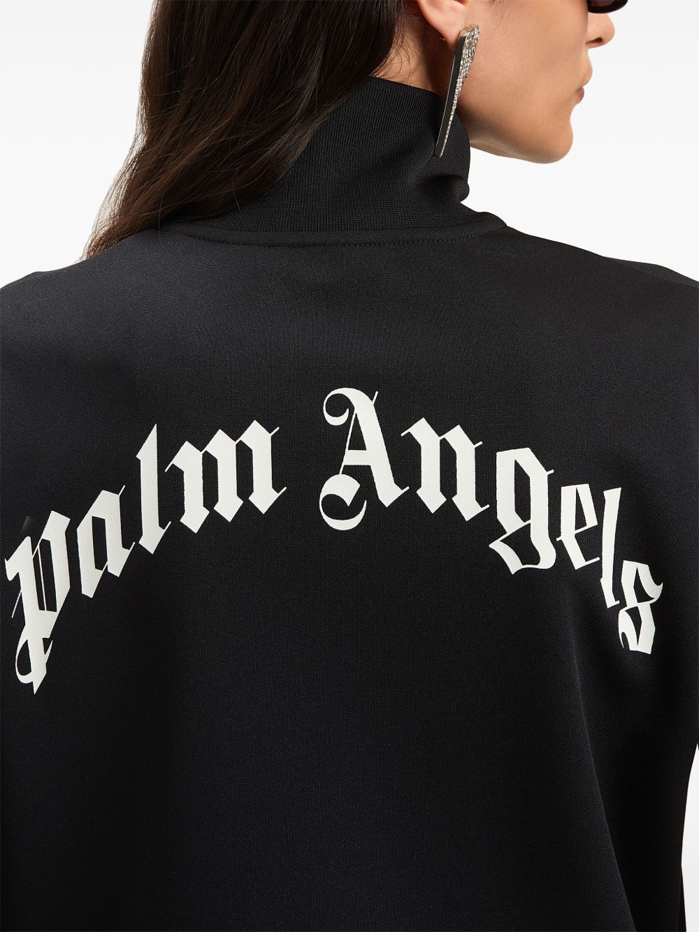 Palm Angels Logo Print Track Jacket
