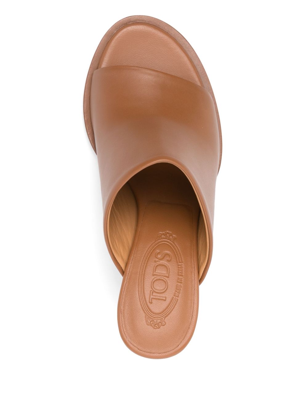 Tods Sandals Brown Leather