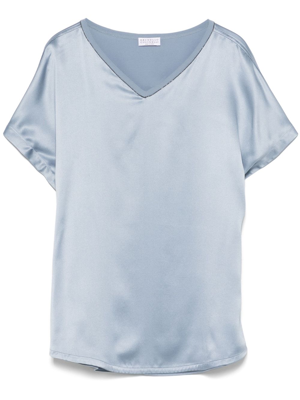 Brunello Cucinelli Satin Blouse