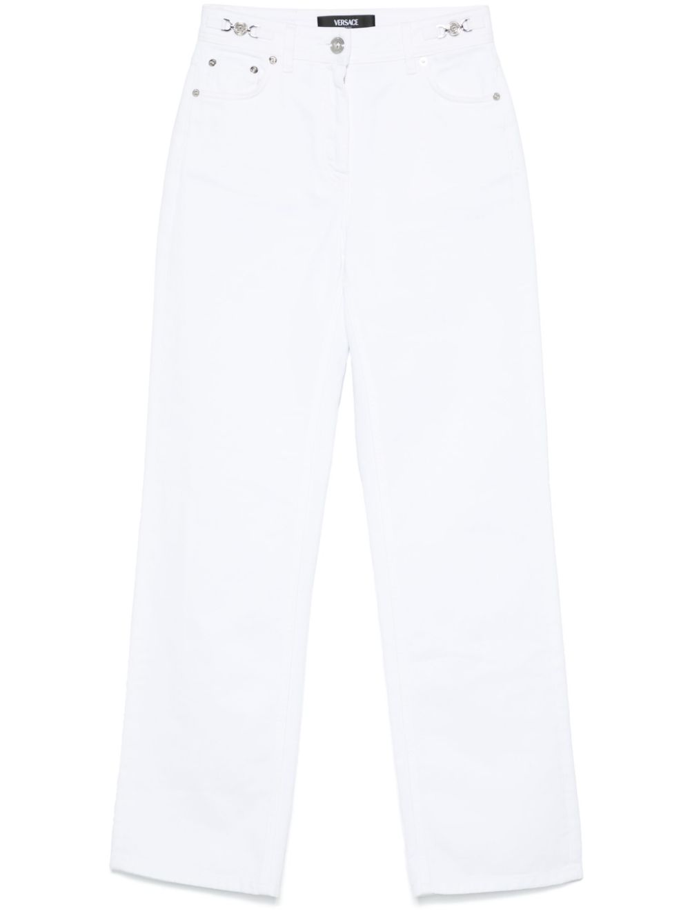 Versace Medusa White Jeans