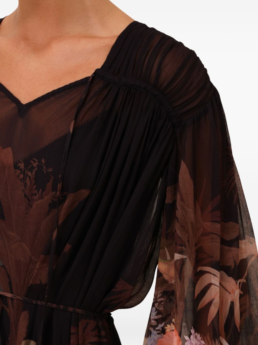 Zimmermann Illuminate Drawn Sheath Dress