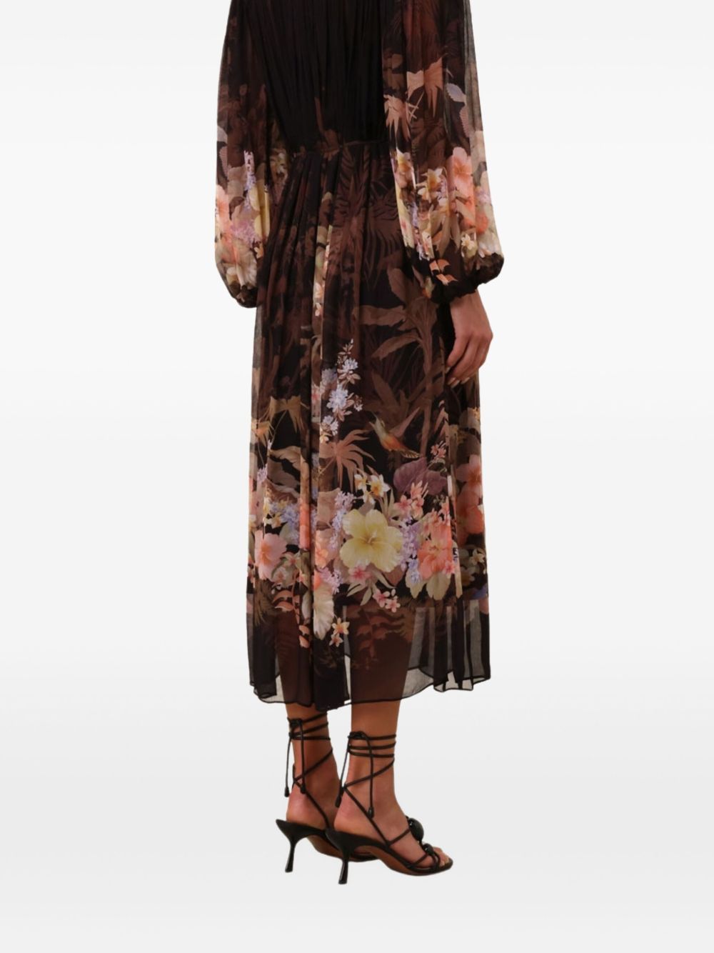 Zimmermann Illuminate Drawn Sheath Dress