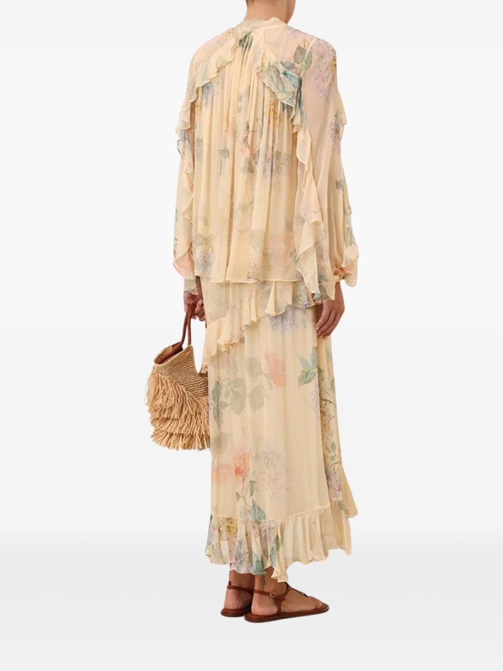 Zimmermann Illuminate Asymmetric Skirt