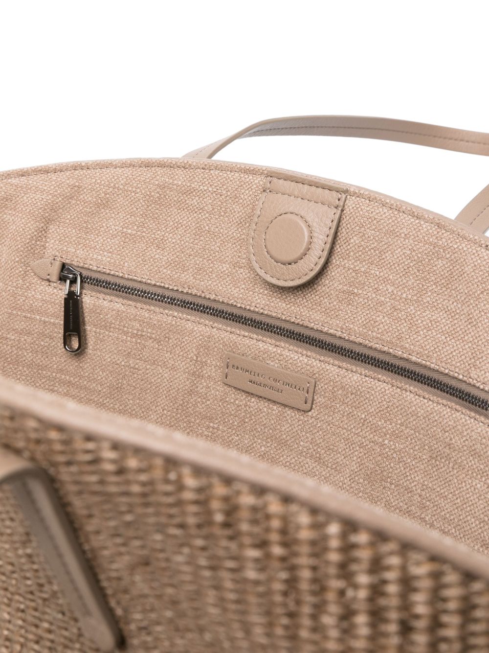 Brunello Cucinelli White Bag