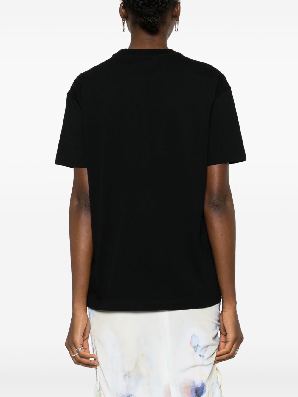 Off White Black T Shirt And Polo