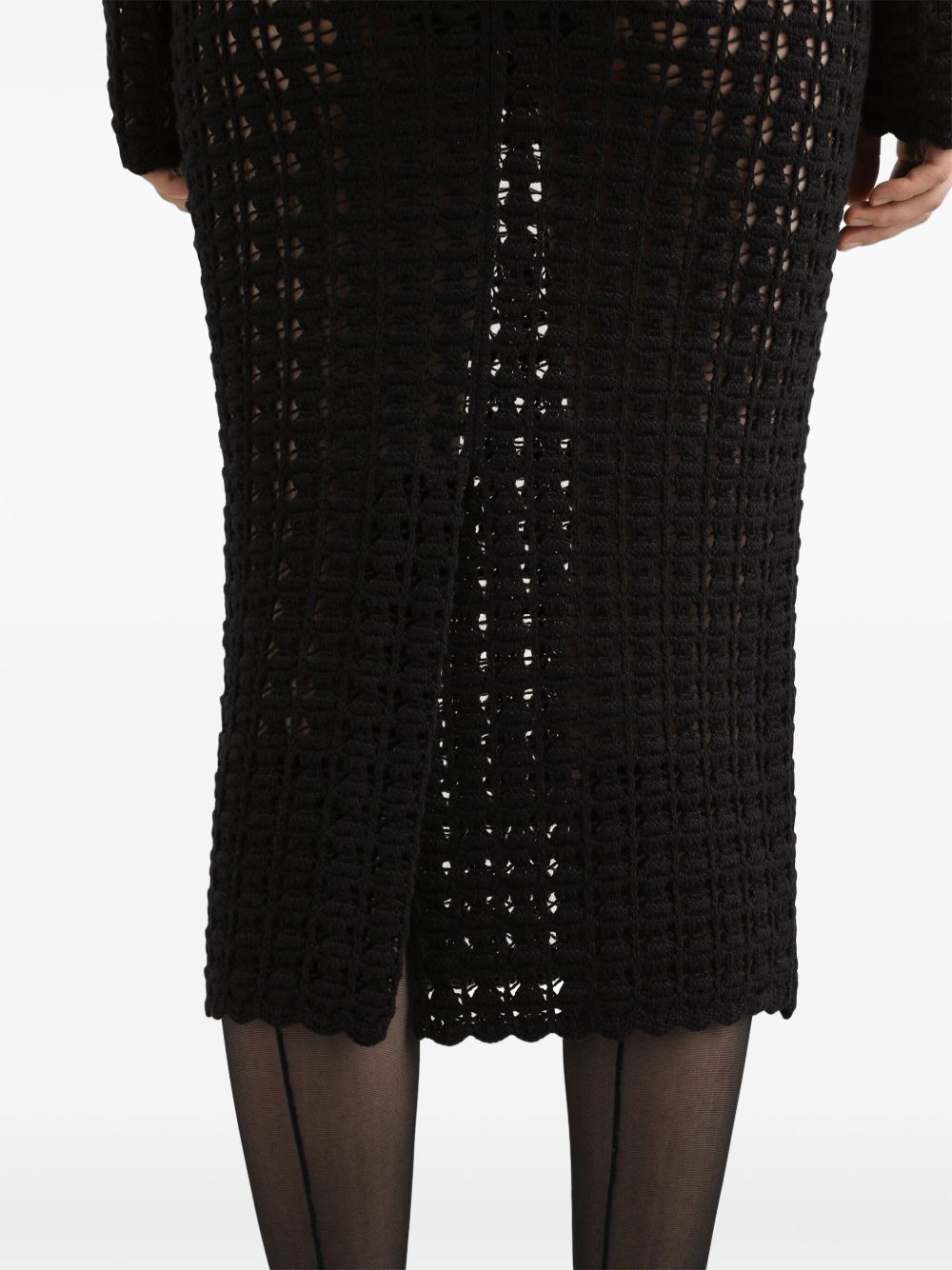 Dolce & Gabbana Knitted Midi Skirt