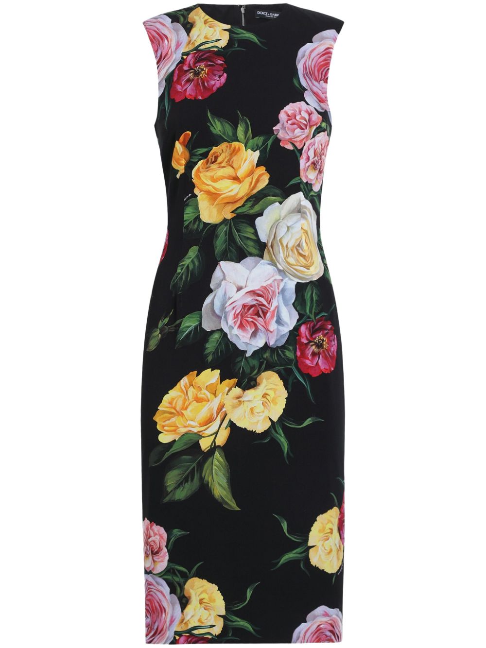 Dolce & Gabbana Floral Print Midi Dress