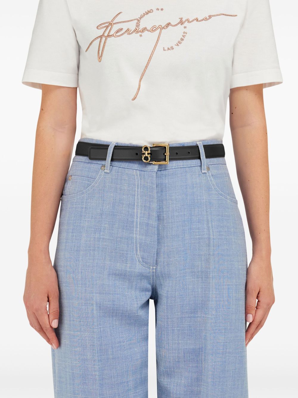 Ferragamo Black Belts
