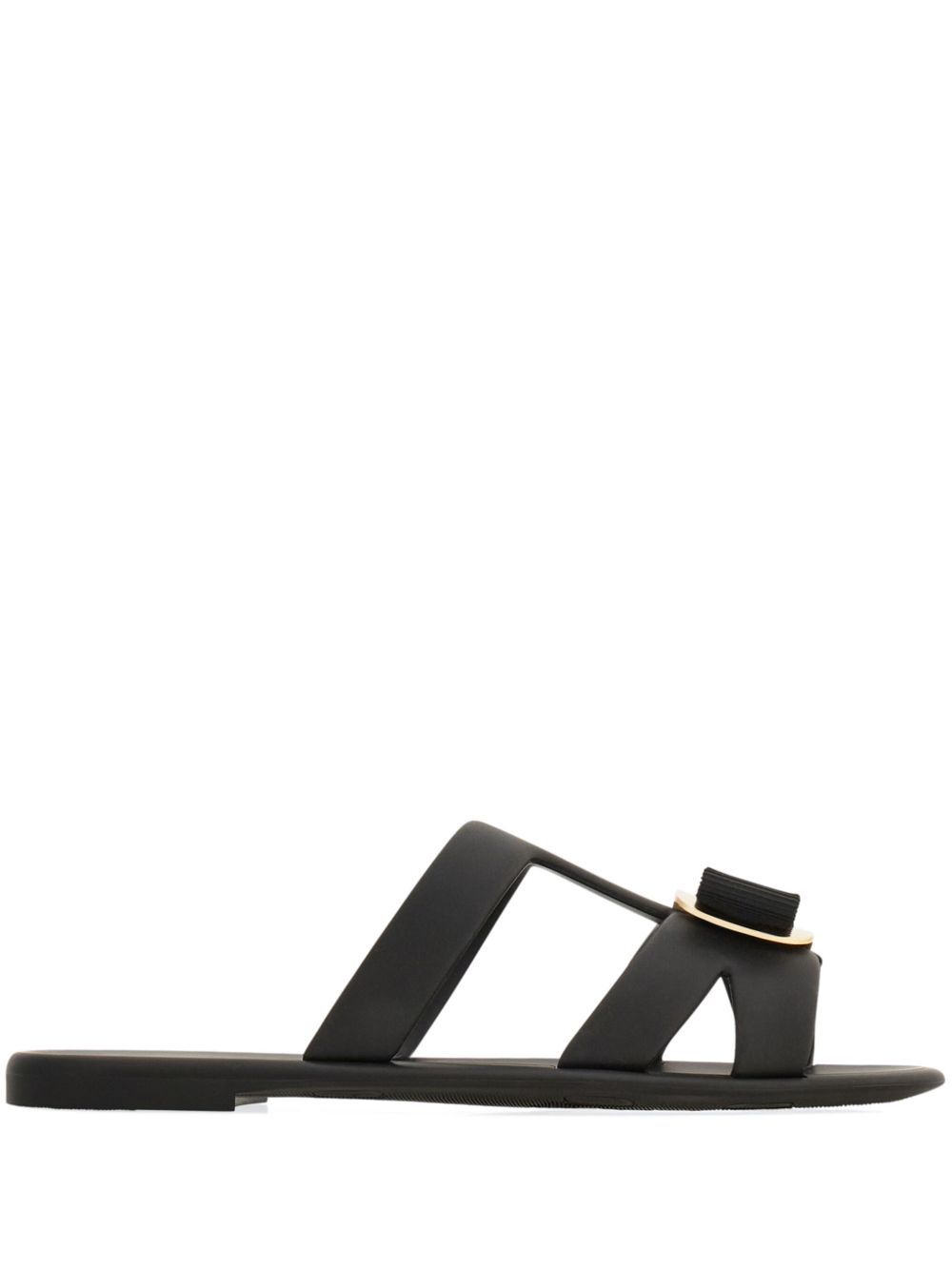 Ferragamo Black Sandals