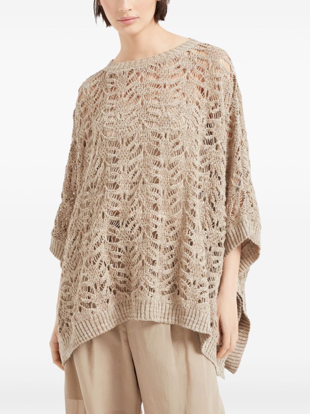 Brunello Cucinelli Beige Sweater