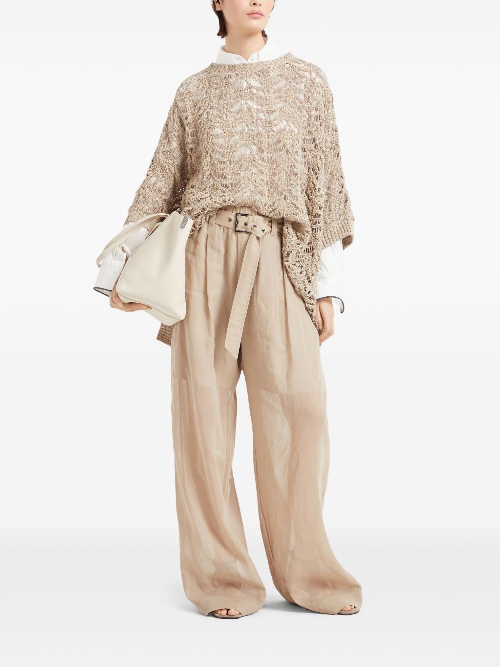 Brunello Cucinelli Beige Sweater