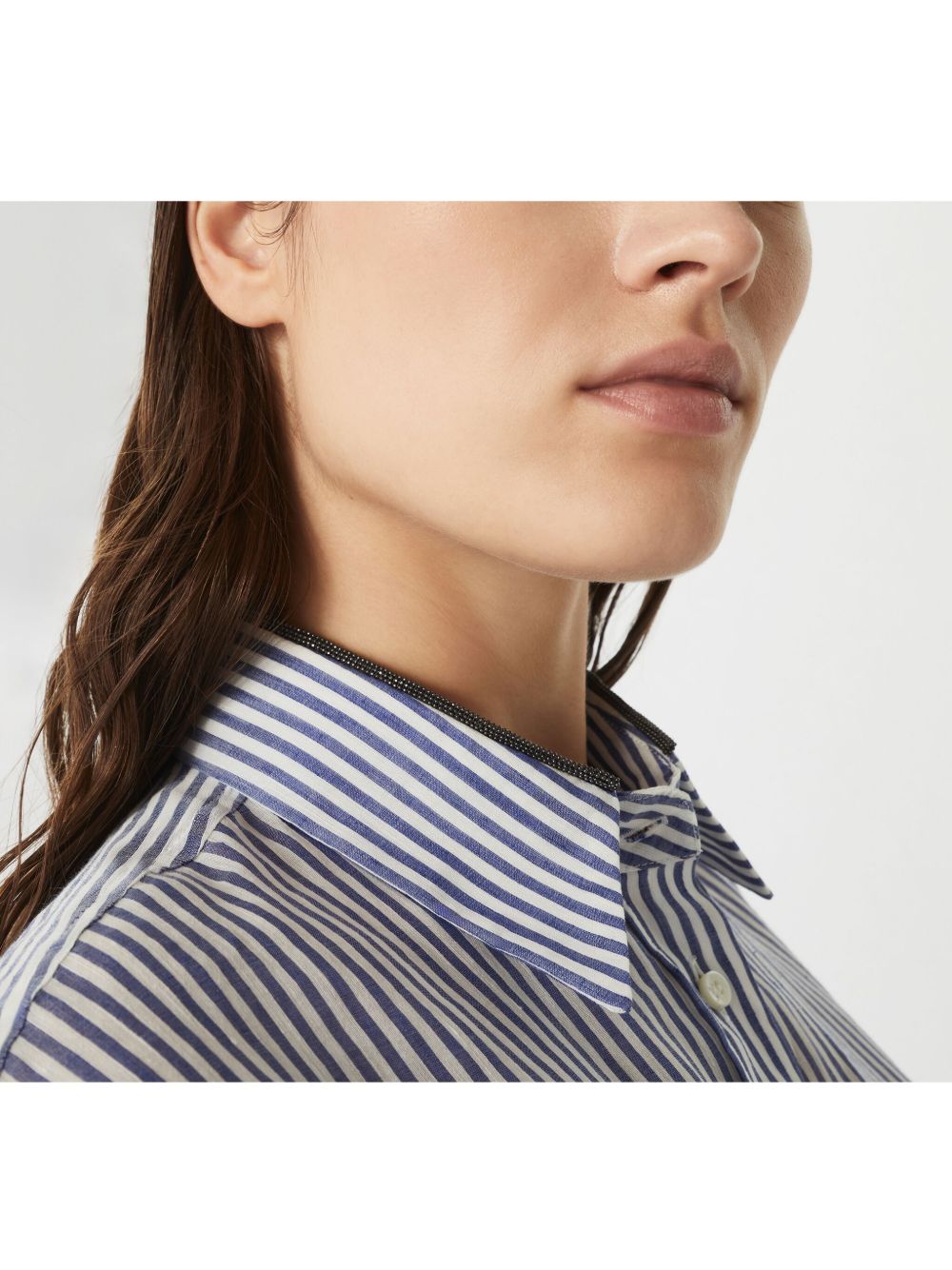 Brunello Cucinelli Clear Blue Shirt