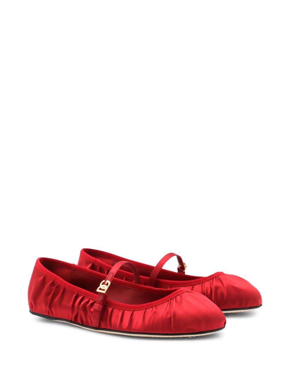 Dolce & Gabbana Flat Red Shoes
