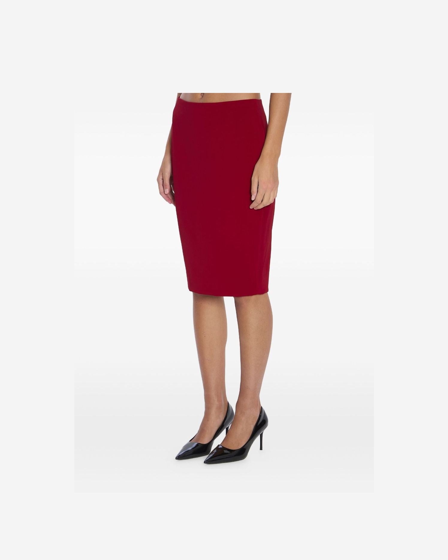 Saint Laurent Straight-hem pencil skirt Glam Steals
