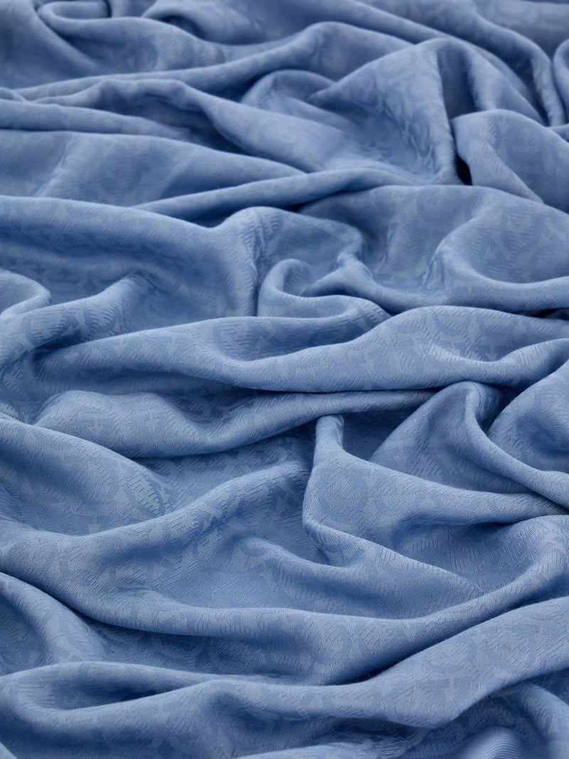 Ferragamo Clear Blue Scarf Glam Steals