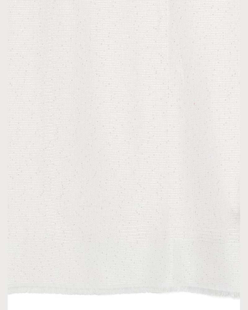 Emporio Armani White Scarf Glam Steals