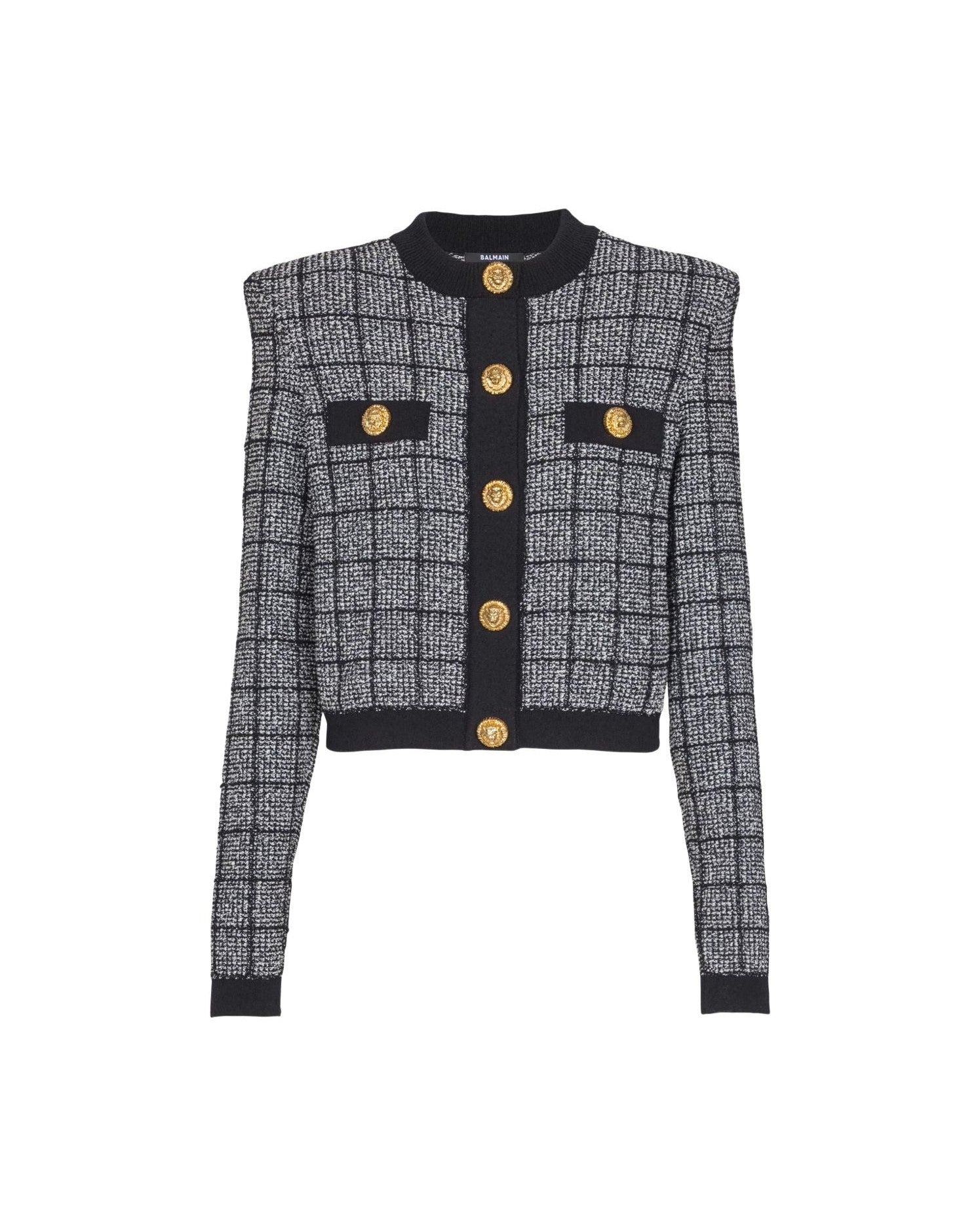 Balmain Black Sweater Glam Steals