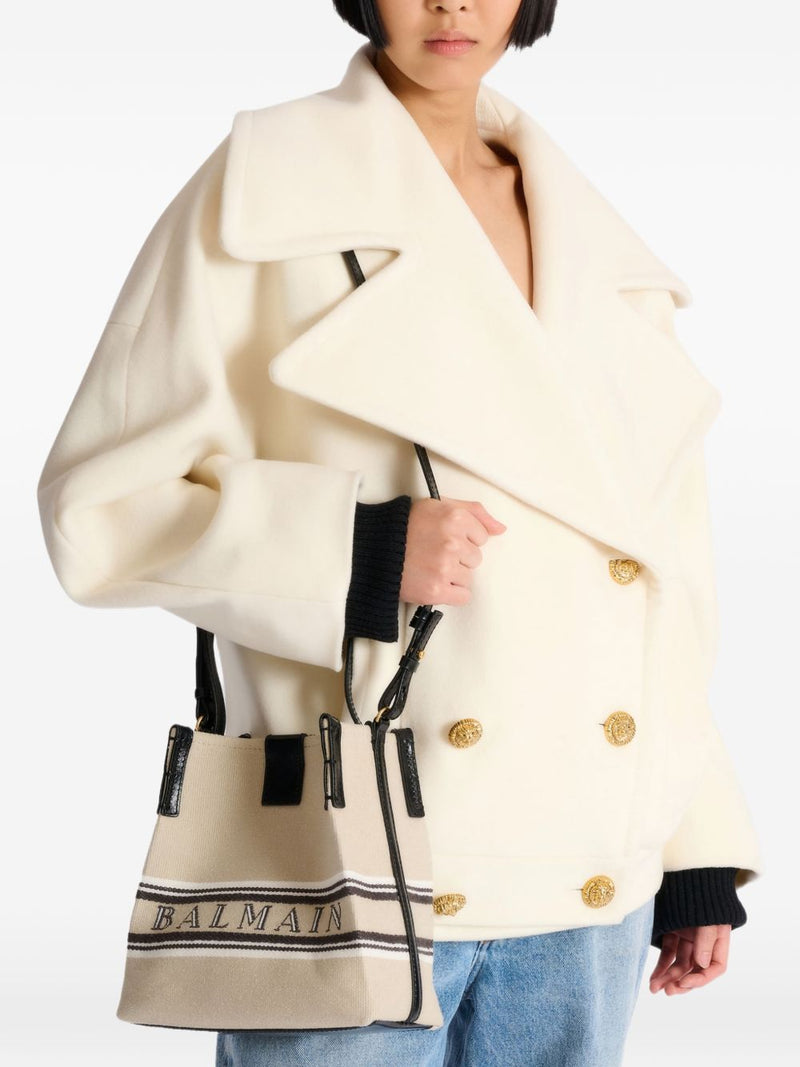 Balmain Beige Bag Glam Steals