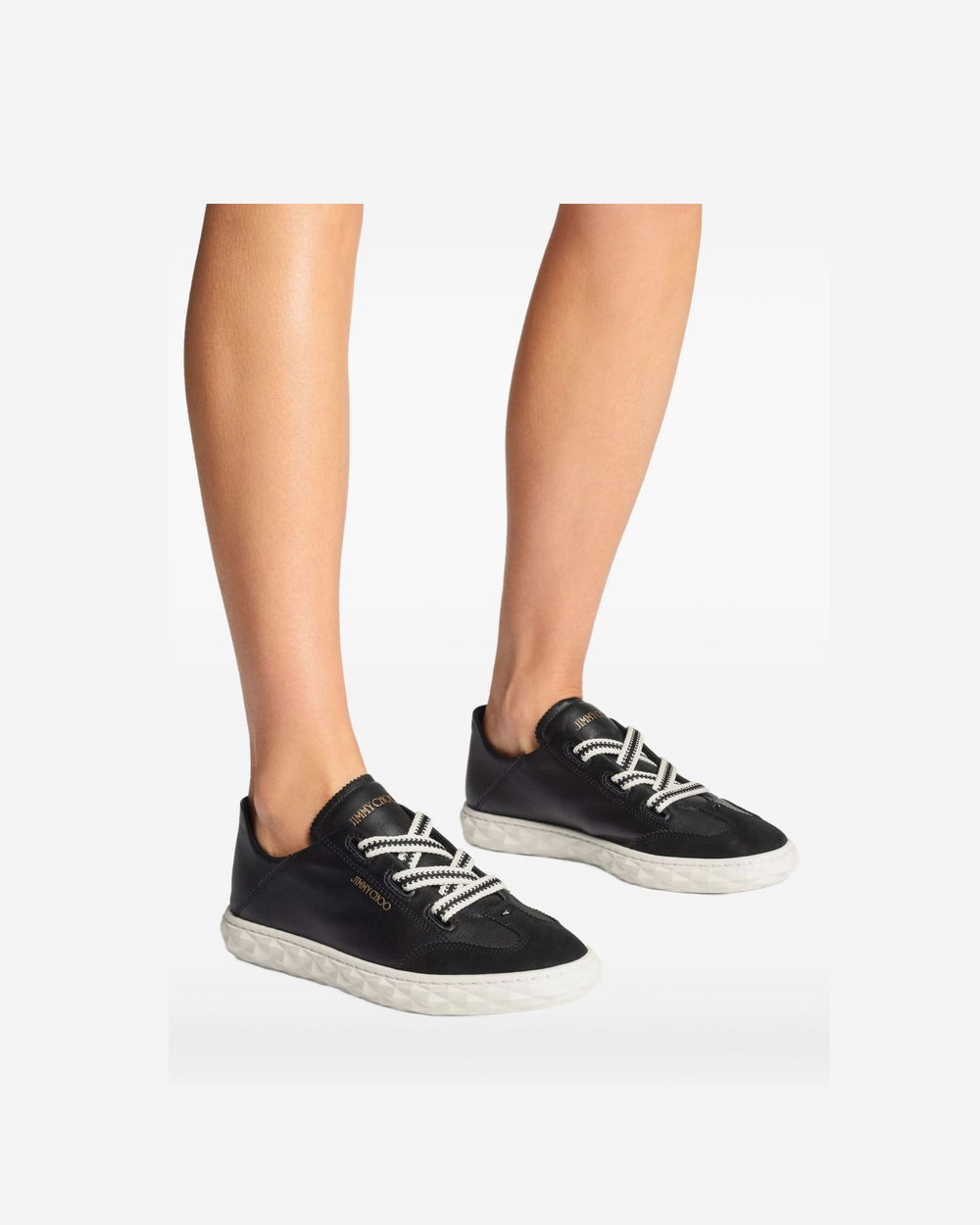 Jimmy Choo Black Sneakers Glam Steals