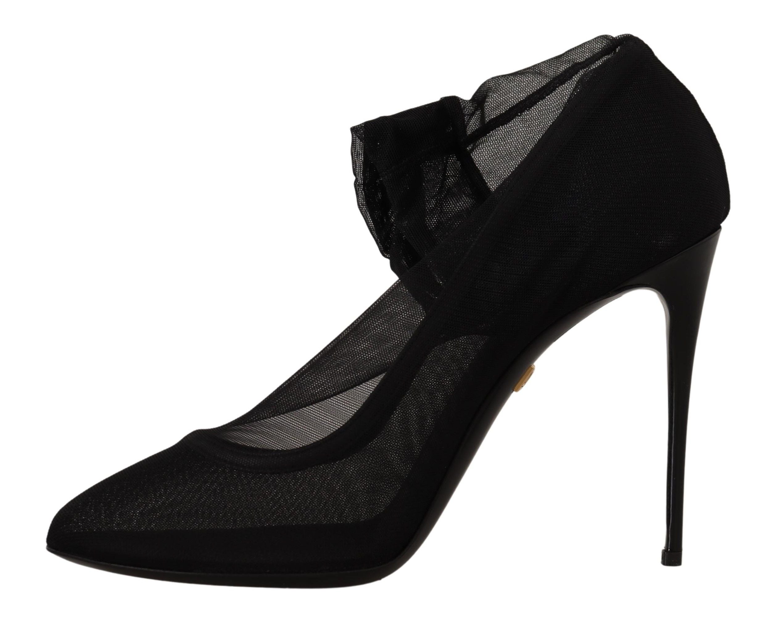 Dolce & Gabbana Black Elegant Stretch Socks Boots