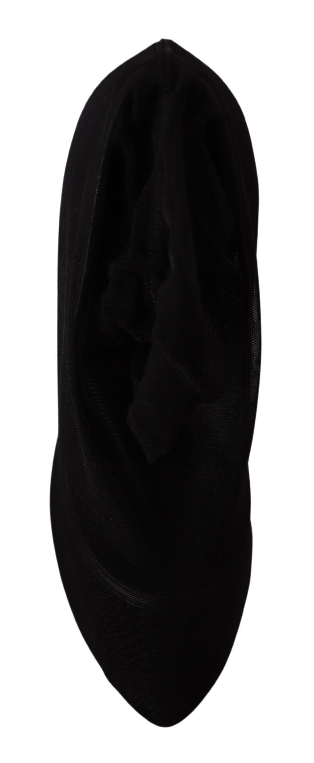 Dolce & Gabbana Black Elegant Stretch Socks Boots