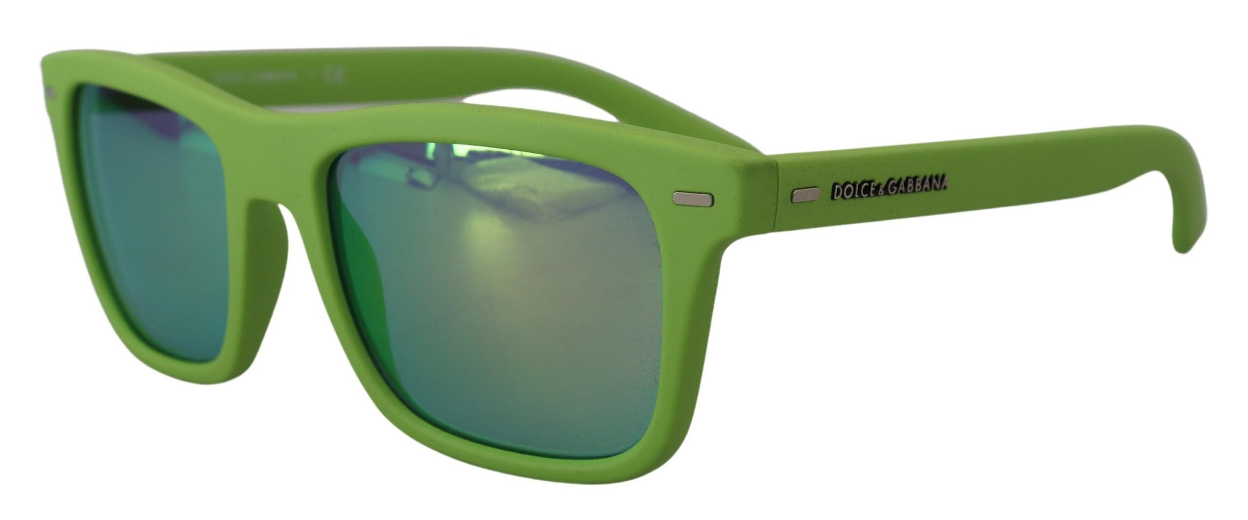Dolce & Gabbana Acid Chic Full Rim Green Sunglasses