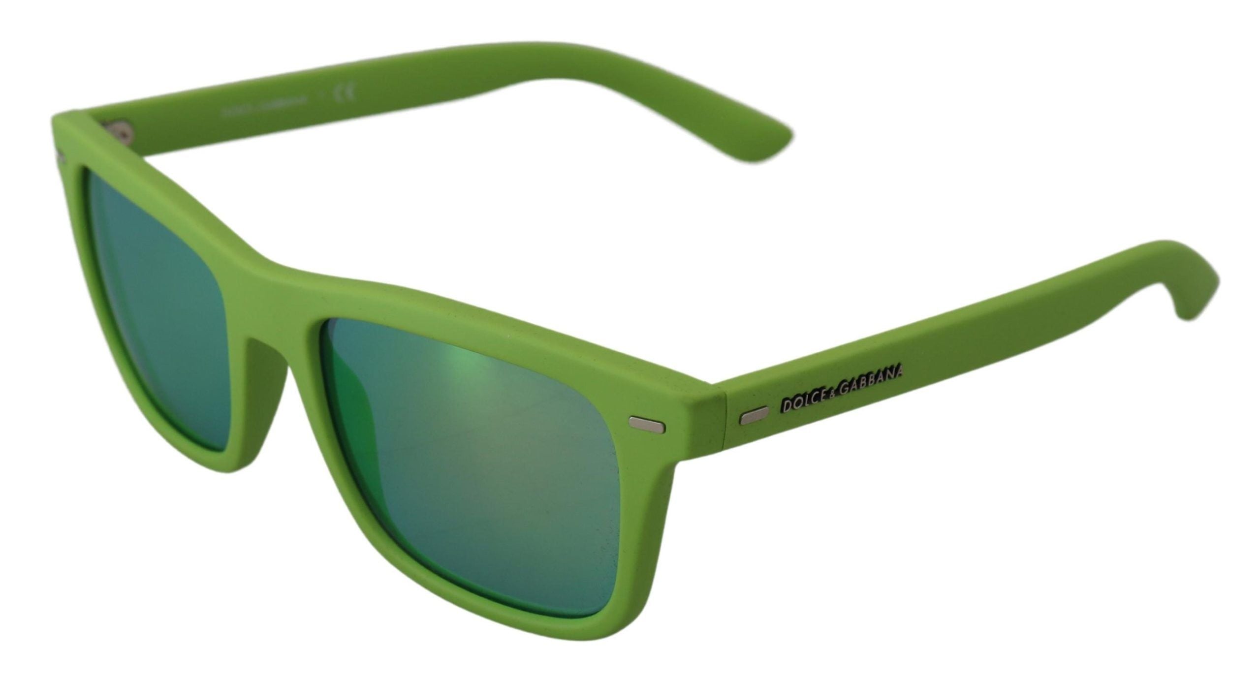 Dolce & Gabbana Acid Chic Full Rim Green Sunglasses