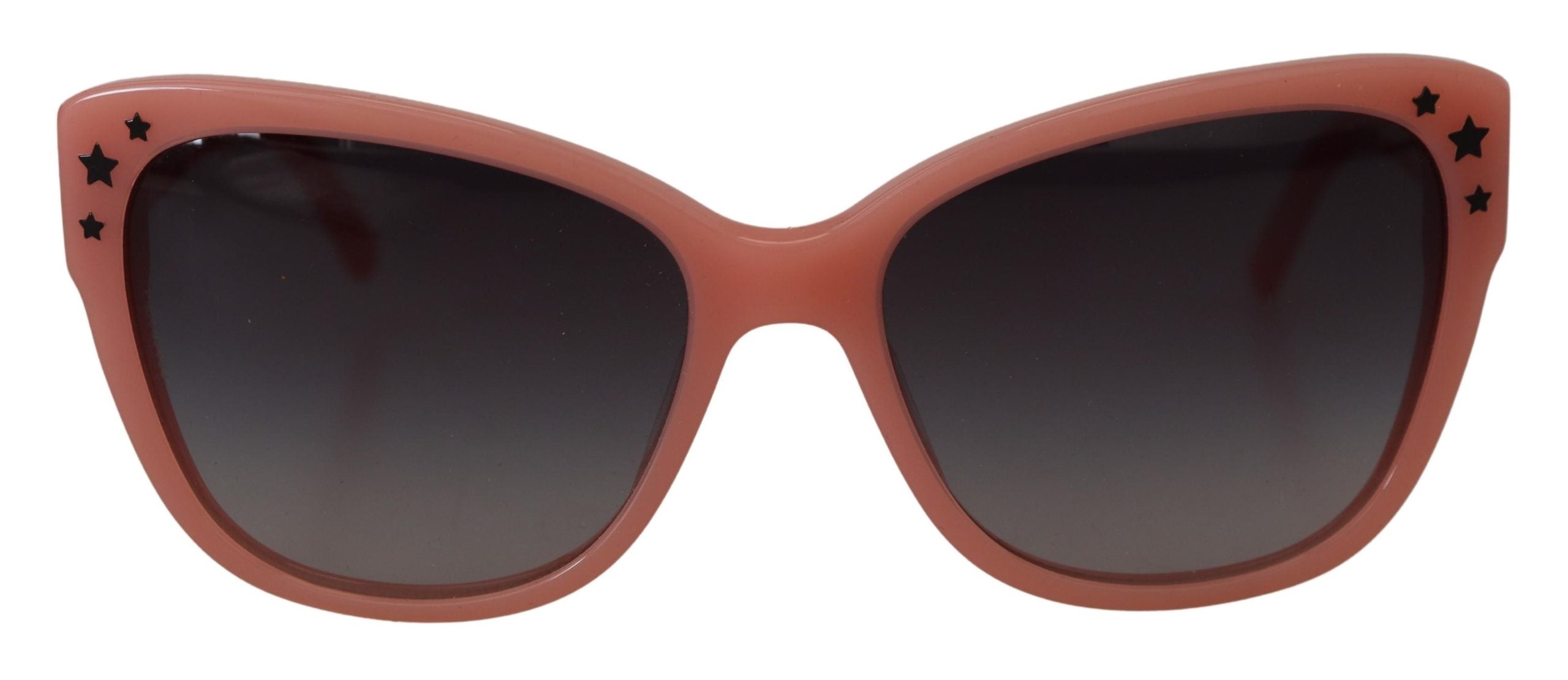 Dolce & Gabbana Pink Acetate Frame Stars Embellishment Sunglasses Glam Steals