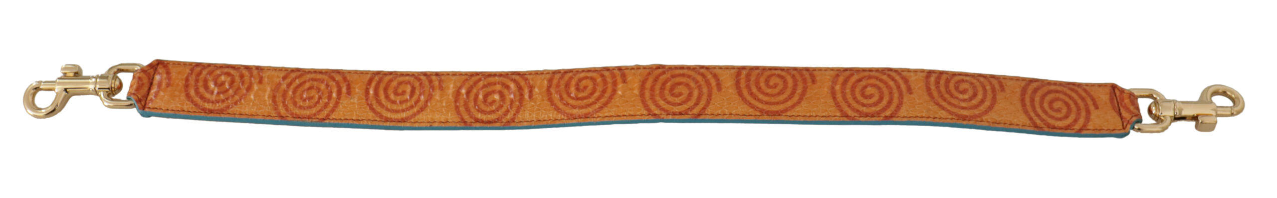 Dolce & Gabbana Chic Leather Shoulder Strap Orange Accessory