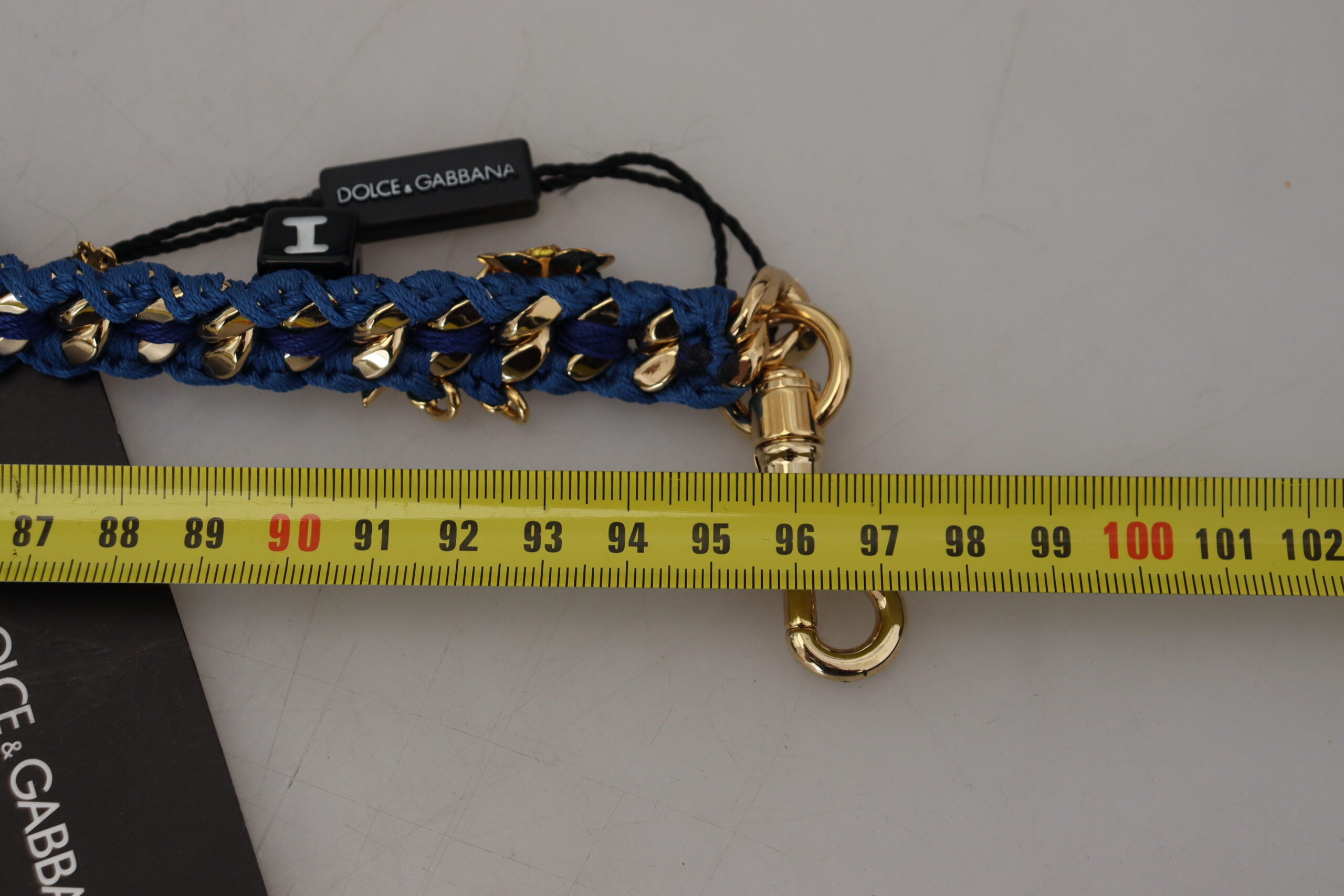 Dolce & Gabbana Lux Leather Shoulder Multicolor Strap
