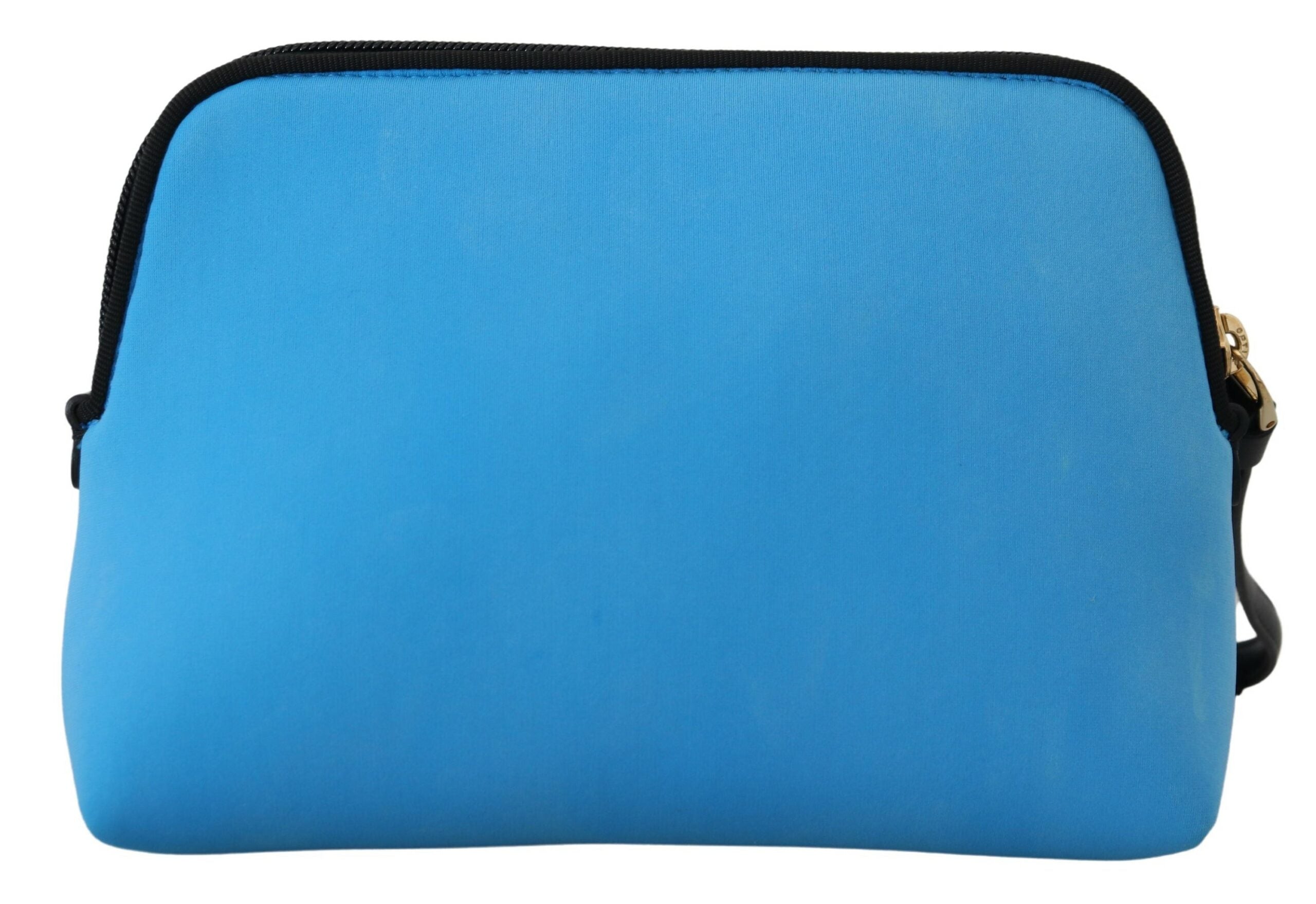Dolce & Gabbana Elegant Polyamide Pouch Blue Bag