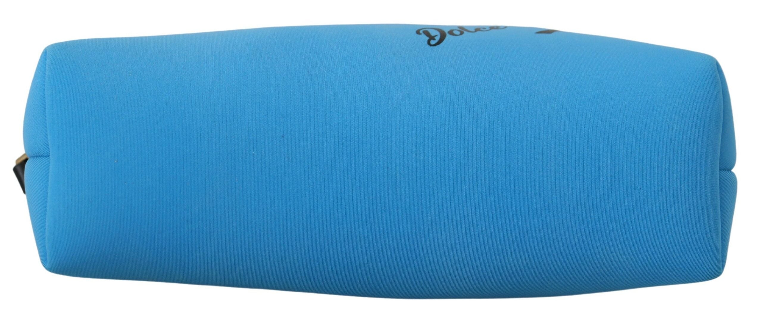 Dolce & Gabbana Elegant Polyamide Pouch Blue Bag