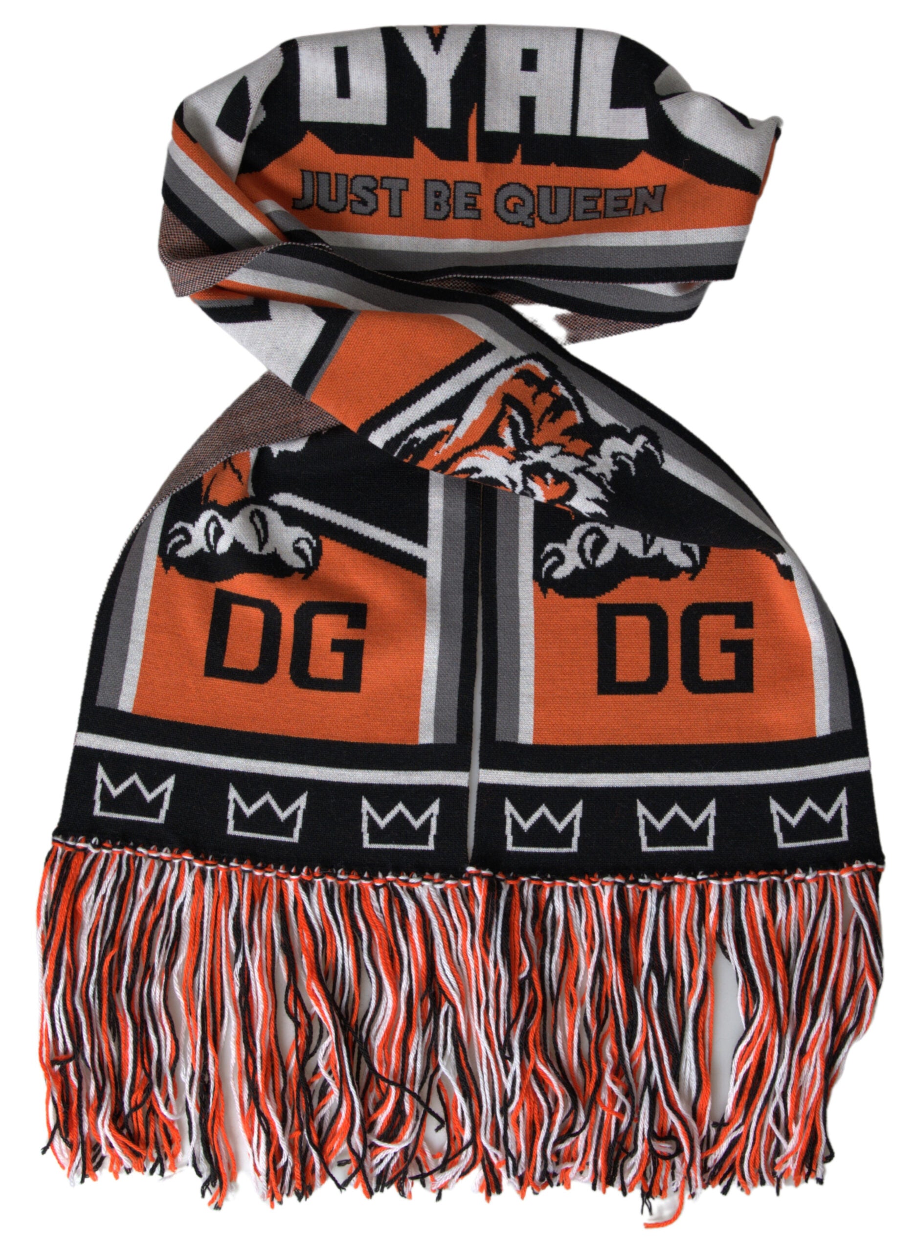 Dolce & Gabbana Exquisite Wool-Cashmere Multicolor Scarf