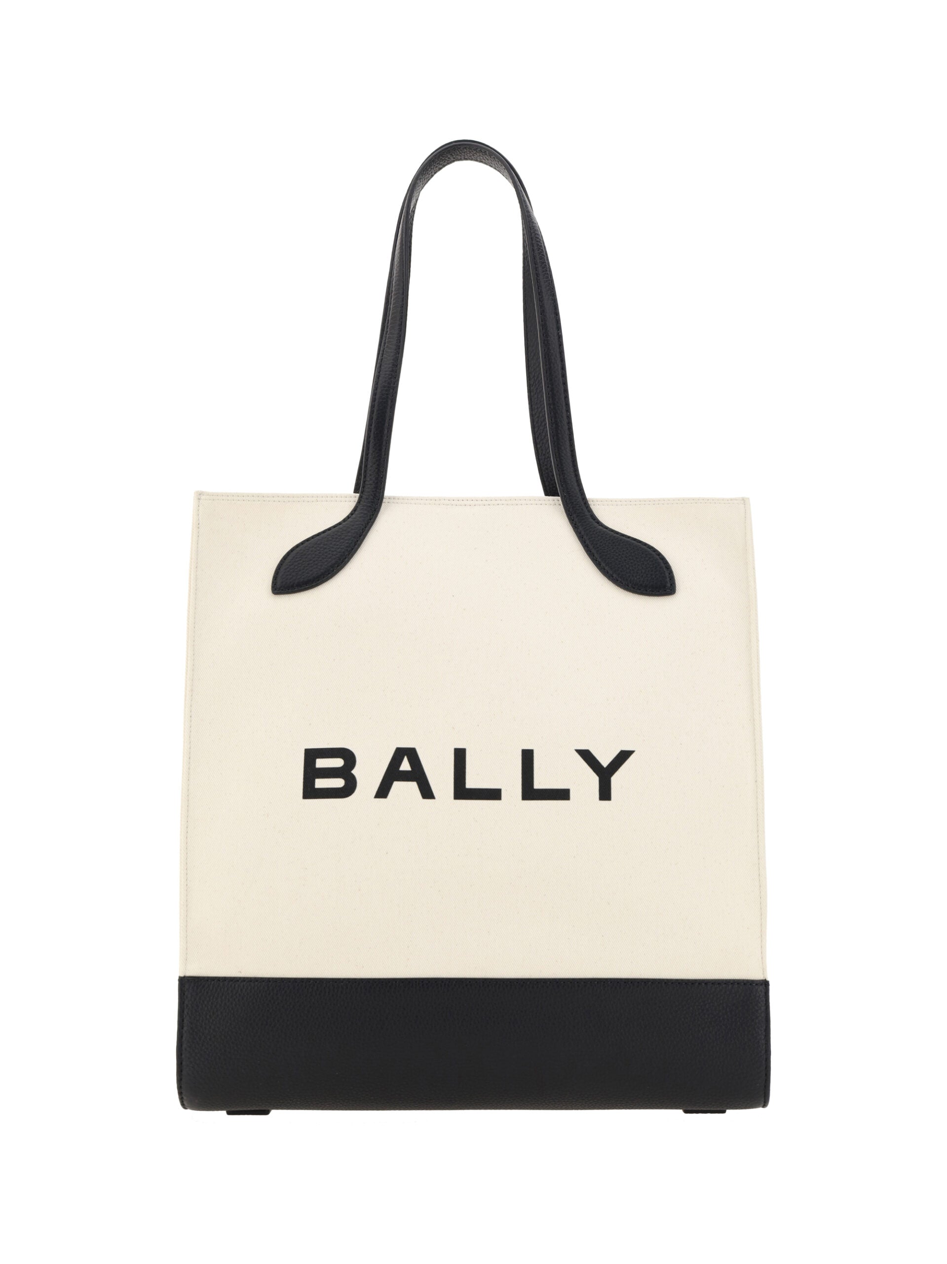 Bally Leather Chic Monochrome Tote Bag