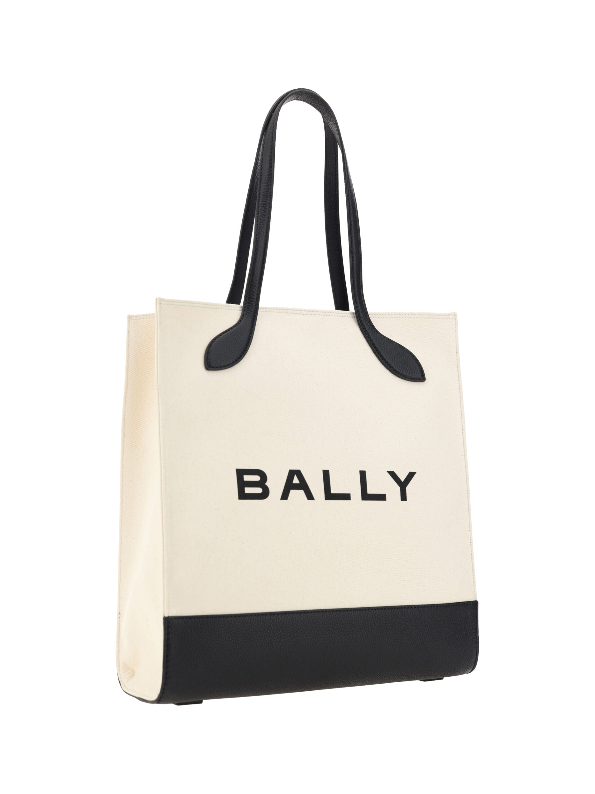 Bally Leather Chic Monochrome Tote Bag