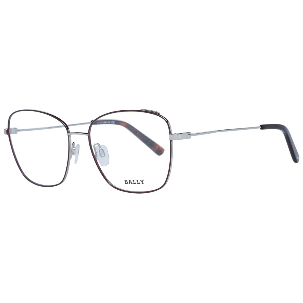 Bally Burgundy Women Optical Frame