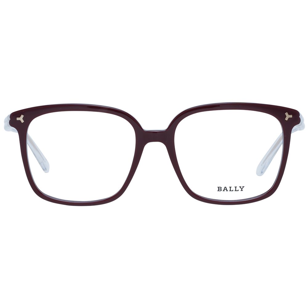 Bally Burgundy Women Optical Frame