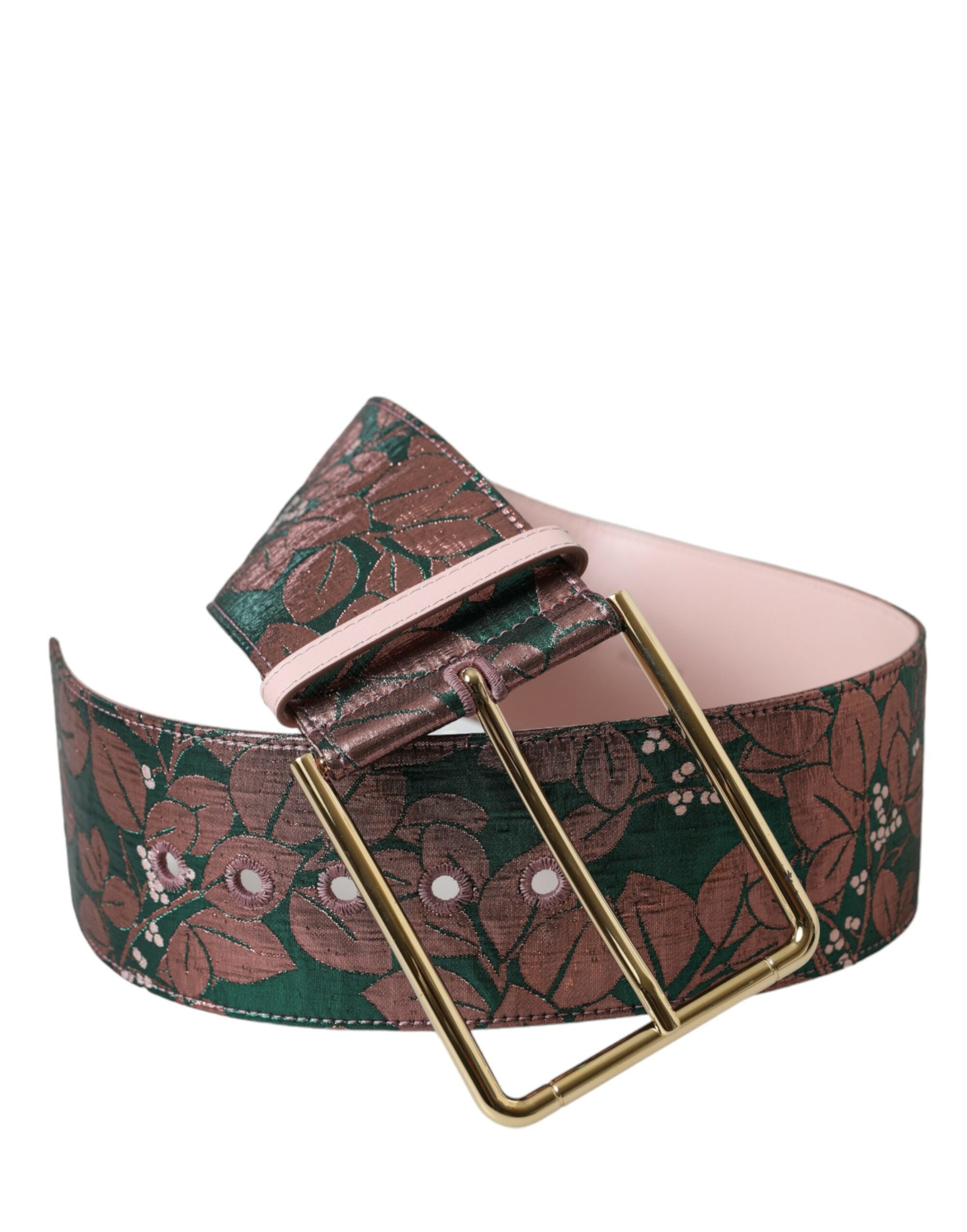 Dolce & Gabbana High-Waist Statement Multicolor Belt